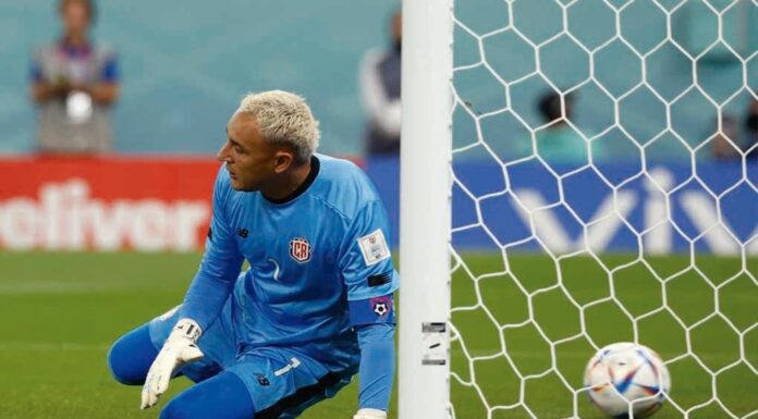 Keylor Navas, es el segundo portero de Concacaf que más goles ha recibido en Copas del Mundo