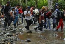 Panamá afirma que sube tránsito de migrantes irregulares de Haití y Ecuador