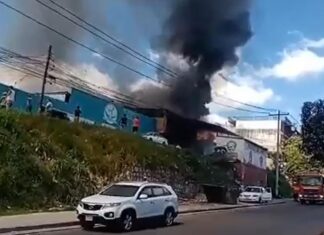 Emitirán notificación azul contra conductor de rastra que provocó la muerte de dos personas y varios daños en Tegucigalpa