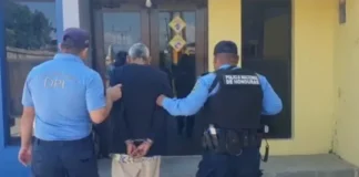 Policía Nacional captura a sexagenario que le cortó la mano a su expareja con un machete en Yoro