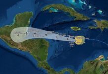 Tormenta Tropical Lisa toca la costa caribe hondureña