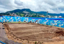 Inicia la instalación del nuevo sistema de drenaje en el Estadio Nacional