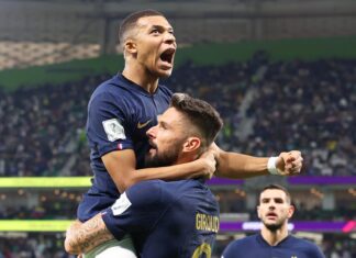 Giroud y Mbappé dinamitan el muro polaco y llevan a Francia hacia cuartos de final