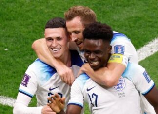 Inglaterra gana 3-0 a Senegal y se jugará el pase a semifinales contra Francia