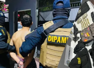 DIPAMPCO captura a cabecilla de la pandilla 18 en la colonia La Unión de San Pedro Sula