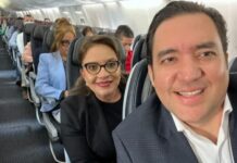 La presidenta Xiomara Castro y Héctor Zelaya viajan rumbo a EE. UU. para concretar llegada de la CICIH