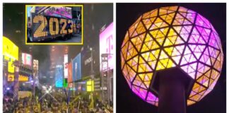 La bola de Times Square, lista para marcar la entrada de 2023
