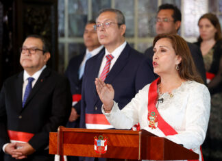 Boluarte cree que Pedro Castillo ha sido «manipulado» para tacharla de usurpadora