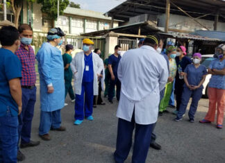 Médicos del Seguro Social se suman a protestas de su gremio