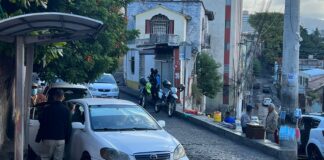 Punto de taxis Kennedy-Centro reanuda operaciones bajo resguardo, en Tegucigalpa