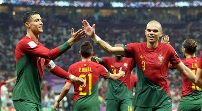 Portugal goleó 6-1 a Suiza y se enfrentará con Marruecos en cuartos