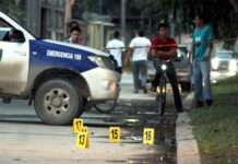 En 30 municipios de 14 departamentos de Honduras se reportan masacres en este año, según el Conadeh