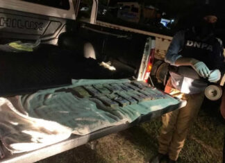 Decomisan más de 800 mil lempiras dentro de un vehículo en Santa Rosa de Copán