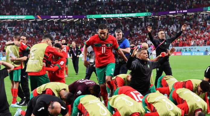 Marruecos, el primer cuartofinalista árabe en el primer Mundial árabe tras eliminar a España