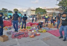 A más de 2 millones de lempiras asciende el decomiso de pólvora en Tegucigalpa