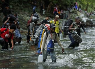 Más de 243.000 migrantes irregulares cruzaron la selva del Darién en 2022