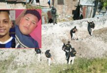 En cementerio clandestino podrían estar los restos de dos alumnos de escuela de fútbol desaparecidos en la Divanna