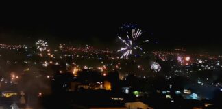 Tronó la capital pese a la prohibición de venta de pólvora en el país