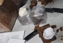 Interceptan cocaina entre raspaduras y tabletas de coco en Aereopuerto de SPS