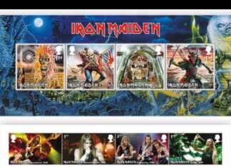 La banda Iron Maiden tendrá 12 sellos oficiales en el correo postal del Reino Unido