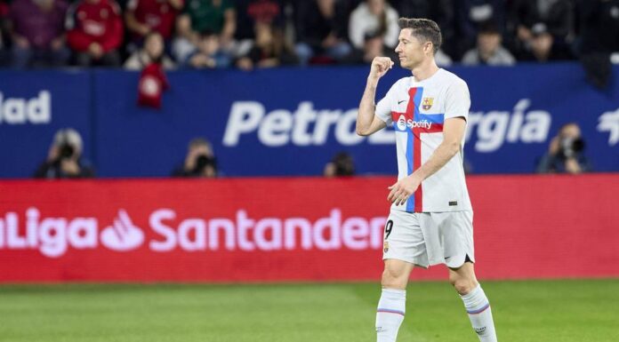 El TAD mantiene la sanción de 3 partidos a Robert Lewandowski