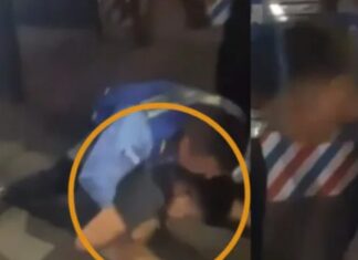 Policía Nacional detiene brutalmente a un hombre en Olanchito, Yoro