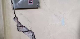 Falla geológica afecta unas 30 viviendas en el barrio Buenos Aires de Tegucigalpa