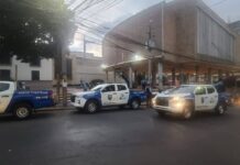 Continúa el resguardo policial en los bajos del Congreso Nacional