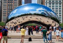 La nueva escultura de Nueva York: un «frijol» futurista bajo un rascacielos