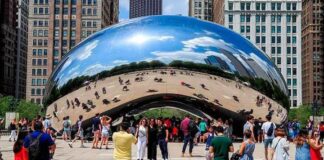 La nueva escultura de Nueva York: un «frijol» futurista bajo un rascacielos