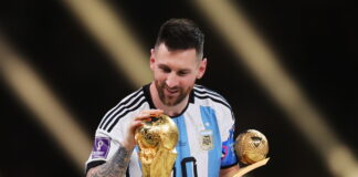 Messi dice que le «hubiese gustado» recibir la copa de manos de Maradona