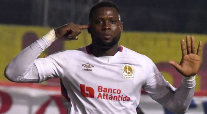 Con un gol de Yustin Arboleda, Olimpia vence al Honduras Progreso y sigue líder en el Clausura hondureño