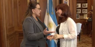 La presidenta Castro se reúne con la vicepresidenta de Argentina, Cristina Fernández para estrechar lazos de solidaridad