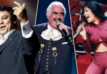 Vicente Fernández Juan Gabriel y Selena, entre los 200 mejores cantantes de la historia