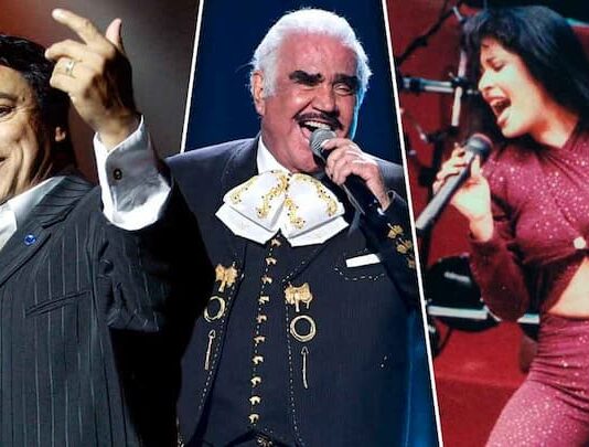 Vicente Fernández Juan Gabriel y Selena, entre los 200 mejores cantantes de la historia