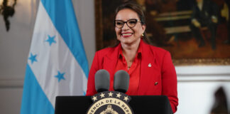 Presidenta Castro expone logros en su primer año de administración