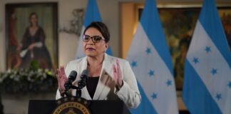 La presidenta Xiomara Castro ratifica su “pleno apoyo” a Luis Redondo