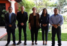 Embajadora Laura Dogu se reunió con la bancada del Partido Nacional para tratar temas sobre transparencia y corrupción