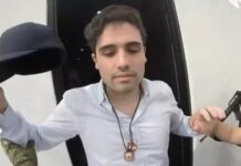 Ovidio Guzmán fue trasladado a penal mexicano donde fue recluido su padre