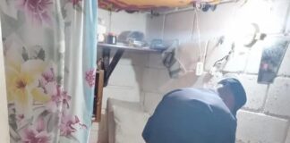 Incautan armamento y drogas en el interior de la cárcel de Támara