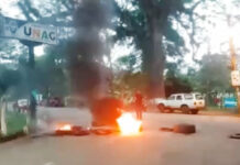 Por supuestas irregularidades en la elección de la rectoría de la UNAG, estudiantes realizan protestas en las instalaciones de este centro