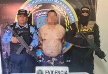 La DIPAMCO captura a salvadoreño miembro de la MS-13 por ingresar ilegalmente a Honduras