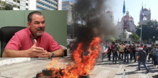 “No voy a negociar con terroristas”, advierte el alcalde Roberto Contreras a vendedores ambulantes