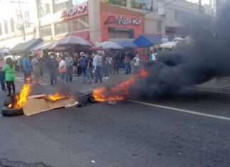 El centro de San Pedro Sula se encuentra militarizado, ante amenaza de nueva protesta de vendedores
