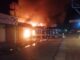 Incendio consume varios negocios en Mercado Nuevo de Choluteca