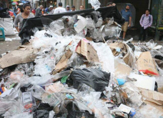 Unas 120 toneladas de basura dejan festejos de fin de año en el Distrito Central