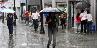 Continúan las lluvias con actividad eléctrica en el territorio nacional