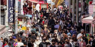 Japón confirma más de 10 mil muertos por Covid-19 en enero