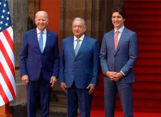 Biden, Trudeau y López Obrador arrancan la cumbre trilateral en México
