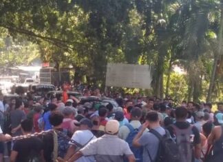 Enfrentamiento entre grupos campesinos por invasiones de tierras deja varios heridos en Atlántida
